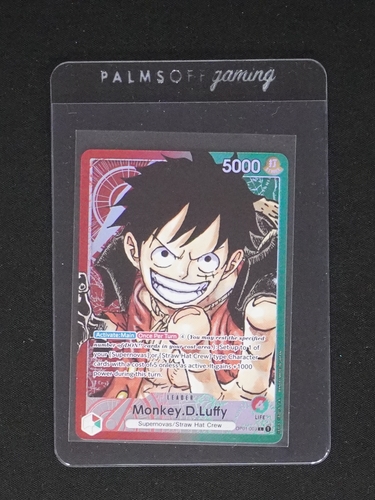 2022 One Piece CCG OP01-003 Monkey D. Luffy — front