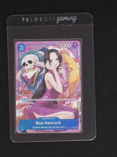 2025 One Piece Card Game OP13-051 Boa Hancock (Alt Art) Carrying on His Will — front