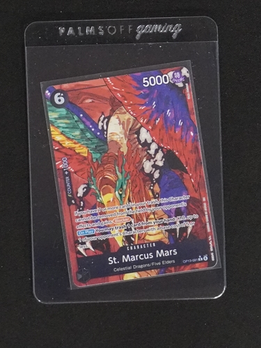 2025 One Piece TCG OP13-091 St. Marcus Mars — front