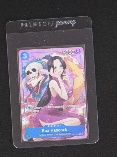 2025 One Piece Card OP13-051 Boa Hancock (Alt Art) — front
