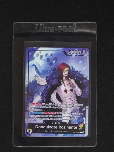 2025 One Piece OP12 #061 Donquixote Rosinante Alternate Art — front