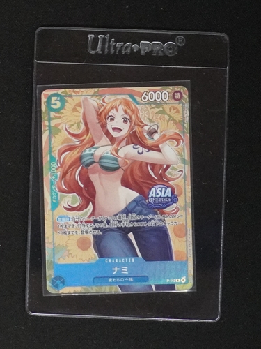 2025 One Piece Card Game Mini-tin Pack Set Vol.2 Nami P-112 Asia Promo — front
