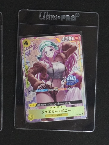 2024 One Piece Card Game P-113 Jewelry Bonney ASIA Promo — front