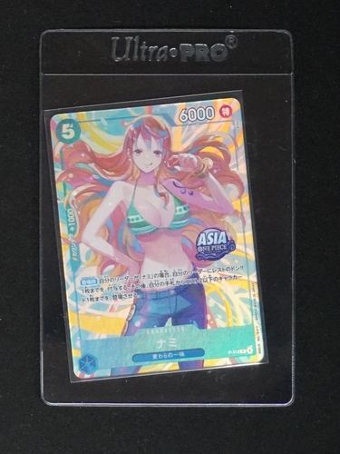 One Piece Card Game P-112 Nami Mini-tin Pack Set vol.2 Promo — front
