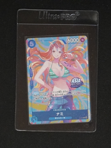 2023 One Piece Card Game P-112 Nami ASIA Promo Mini-tin Pack Set vol.2 — front
