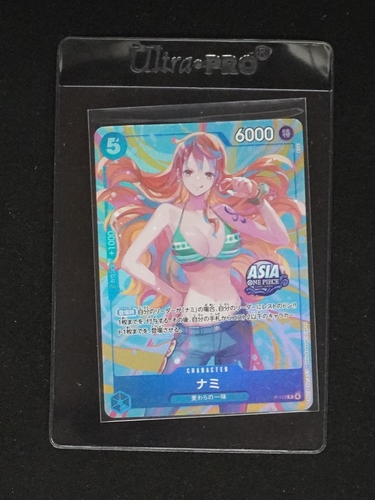 One Piece Card Game OP11-054 Nami Alternate Art — front