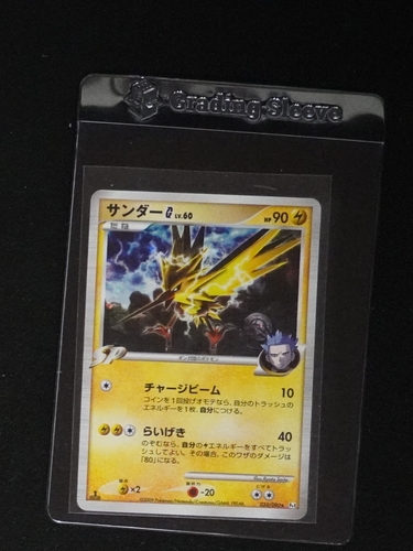 2009 Pokemon #033 Zapdos G — front
