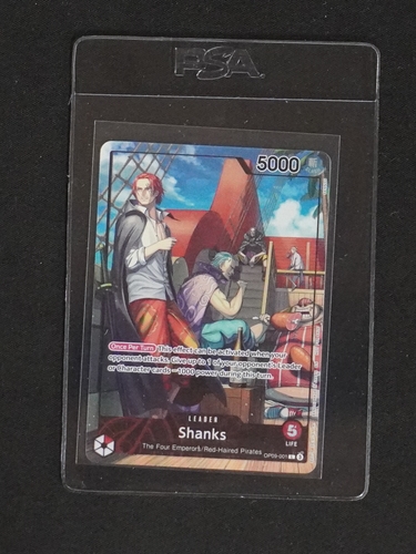 2025 One Piece Promo #OP09-001 Shanks — front