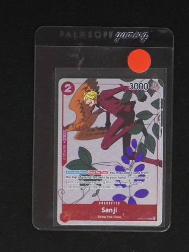 2023 One Piece Card Game OP01-013 Sanji Gift Collection Promo — front