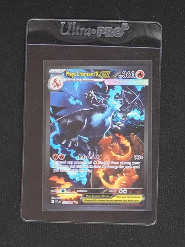 2014 Pokémon XY Phantom Forces #125 Mega Charizard X EX — front