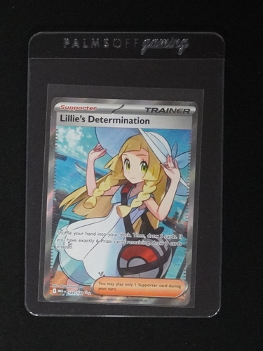 2025 Pokémon TCG Mega Evolutions #169 Lillie's Determination — front