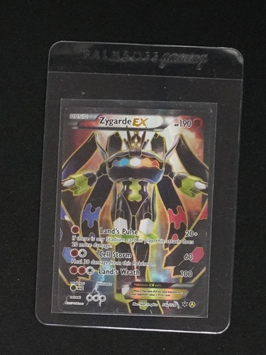 2015 Pokémon TCG Zygarde EX 54a/124 — front