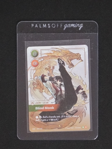 2025 Riftbound Origins #304/298 Lee Sin Blind Monk — front