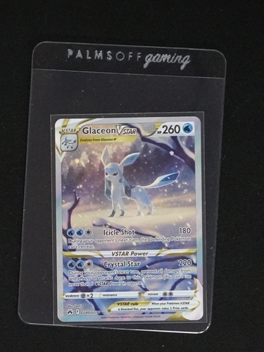 2023 Pokemon Crown Zenith #GG40 Glaceon VSTAR — front