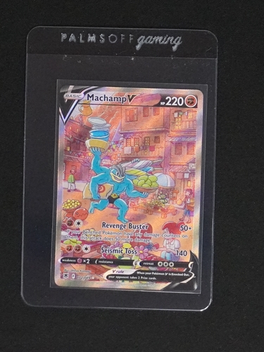 2022 Pokémon TCG Astral Radiance #172 Machamp V — front
