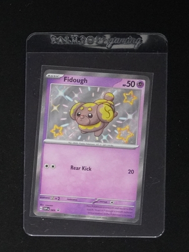 2023 Pokémon Scarlet & Violet Black Star Promo #069 Fidough — front