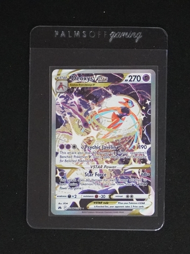 2023 Pokémon Crown Zenith #GG46 Deoxys VSTAR — front