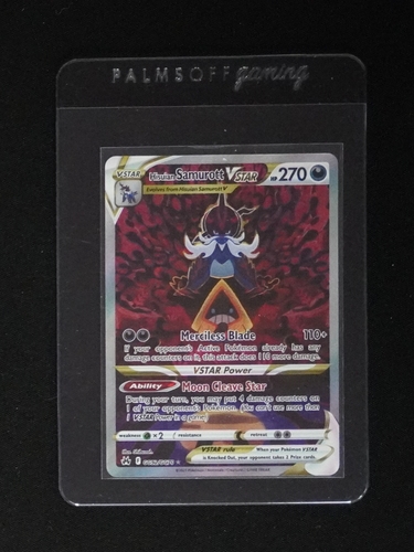2023 Pokémon Crown Zenith #GG52 Hisuian Samurott VSTAR — front