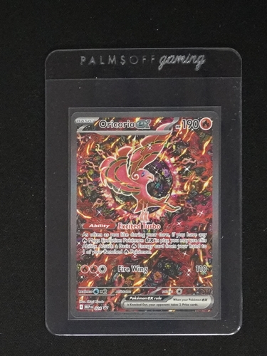 2024 Pokémon Oricorio EX #024 Phantasmal Flames Black Star Promo — front
