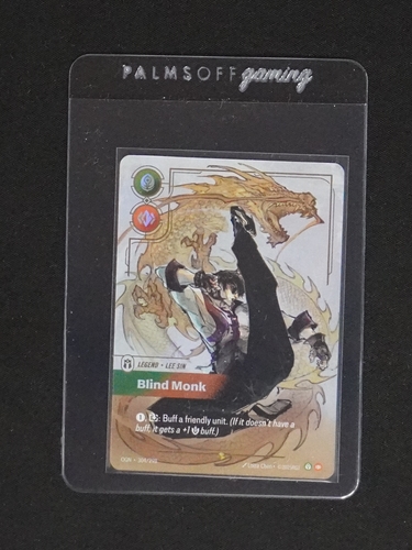 2025 Riftbound League of Legends #304/298 Lee Sin Blind Monk — front