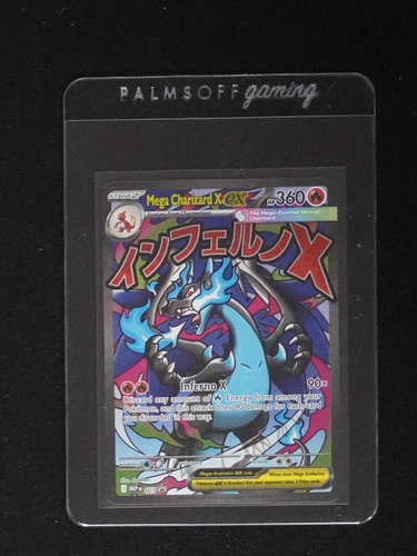Mega Charizard X ex 023 Pokémon TCG Black Star Promo — front