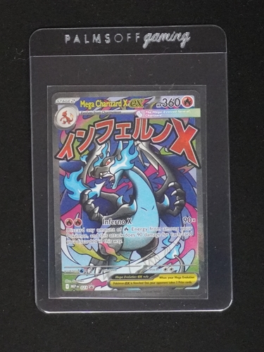 2014 Pokémon Mega Charizard X EX #023 — front