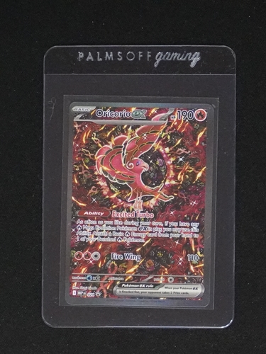 2025 Pokémon Oricorio EX #024 Phantasmal Flames Black Star Promo — front