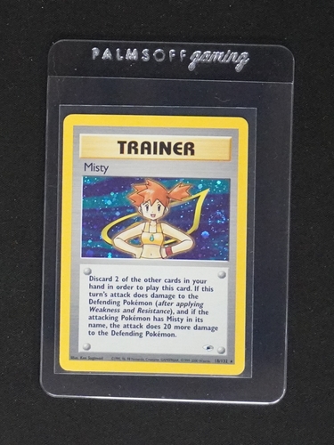 2000 Pokémon Gym Heroes #18 Misty — front