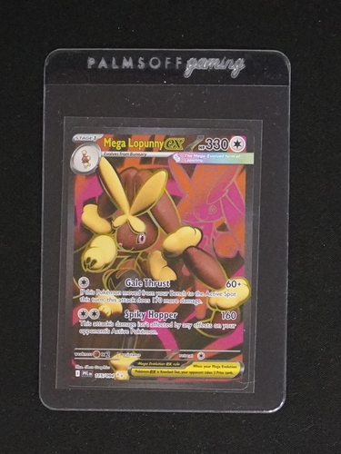2020 Pokémon Phantasmal Flames #115 Mega Lopunny GX — front