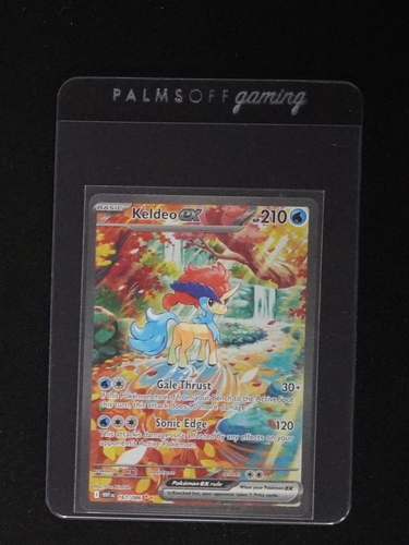 2025 Pokémon TCG #167 Keldeo EX White Flare Special Illustration Rare — front