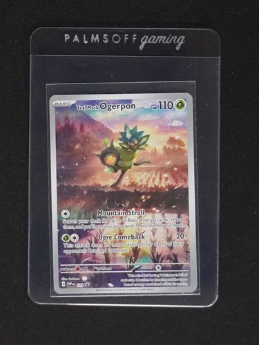 2024 Pokémon SV Scarlet & Violet #123 Teal Mask Ogerpon — front