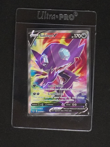 2020 Pokemon Sword & Shield #194 Sableye V — front