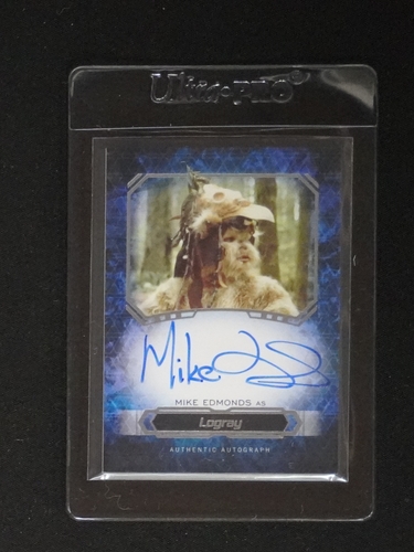 2016 Topps Star Wars Masterwork #55 Mike Edmonds as Logray — front