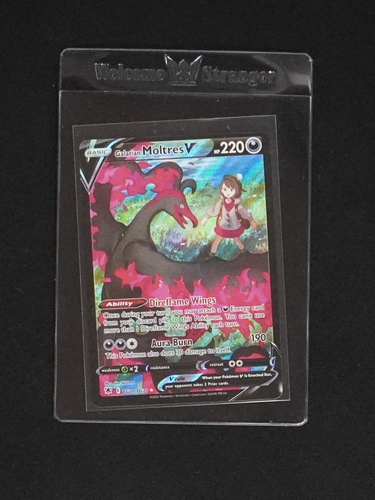 2022 Pokemon Sword & Shield Astral Radiance #TG20 Galarian Moltres V — front
