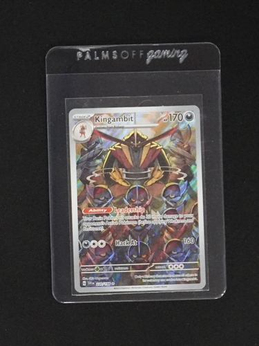2023 Pokémon Scarlet & Violet #220 Kingambit Illustration Rare — front
