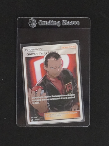 2019 Pokémon Hidden Fates #67 Giovanni's Exile — front
