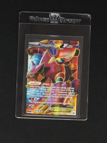 2016 Pokémon TCG Steam Siege #107 Volcanion EX — front
