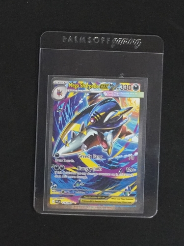 2025 Pokémon Phantasmal Flames #127/094 Mega Sharpedo EX — front