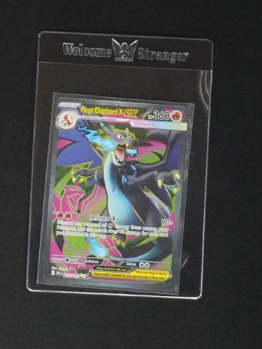 Mega Charizard X EX 109/094 Phantasmal Flames — front