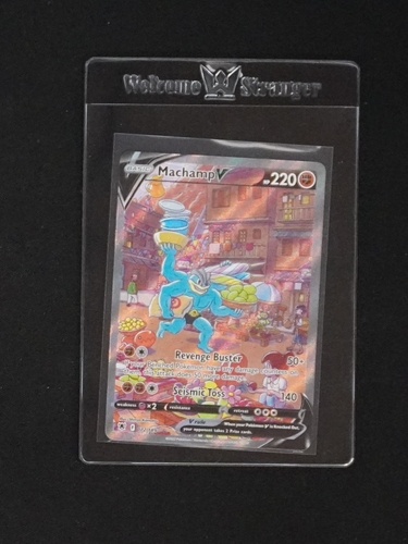2022 Pokemon Sword & Shield Astral Radiance #172 Machamp V — front
