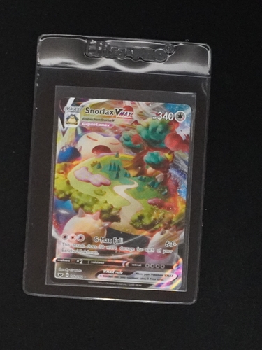 2020 Pokemon Sword & Shield #142 Snorlax VMAX — front