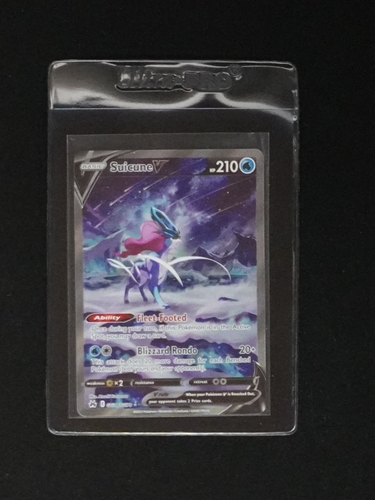 2023 Pokémon Sword & Shield Crown Zenith #GG38 Suicune V — front