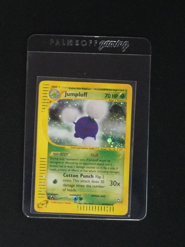 2003 Pokemon Aquapolis #H13 Jumpluff Holo — front
