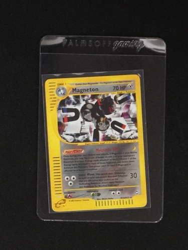 2002 Pokemon Aquapolis #22 Magneton — front