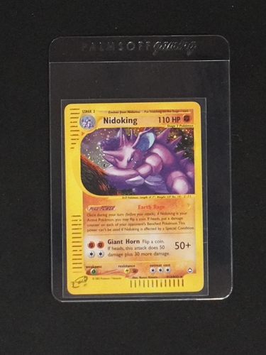 2003 Pokémon Aquapolis #24 Nidoking — front