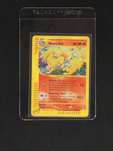 2002 Pokemon Aquapolis #25 Ninetales — front