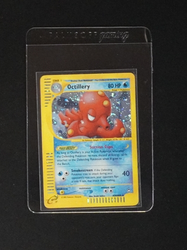 2002 Pokémon Aquapolis #26 Octillery — front