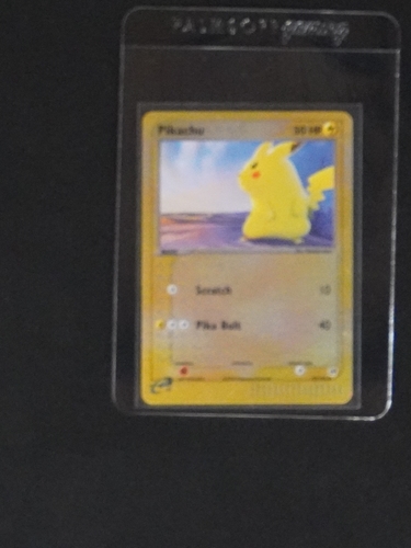 2004 Pokemon EX Trainer Kit #6 Pikachu — front