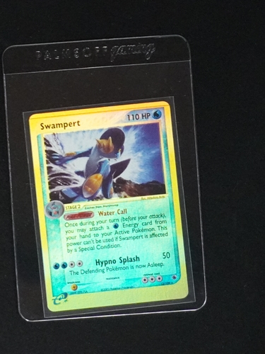 2003 Pokémon EX Ruby & Sapphire #13 Swampert — front