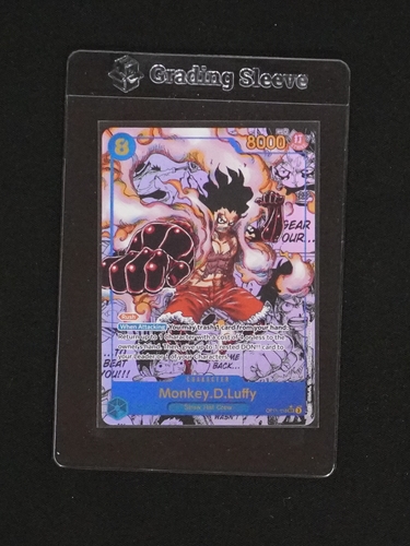 2025 One Piece OP11-118 Monkey D. Luffy Manga Alt Art — front